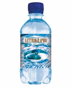 Blaue 330 ml Werbe Wasser